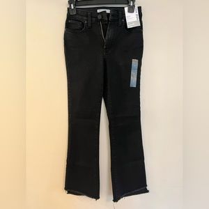 Nine West Black Denim Jeans Kick Flare NWT - Size 2
